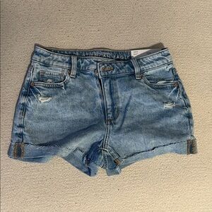 American Eagle Outfitters Light Blue Jean Shorts